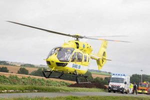 accident heliportage