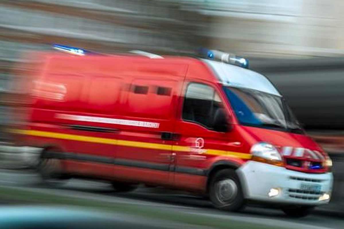 Intervention pompier accident oise