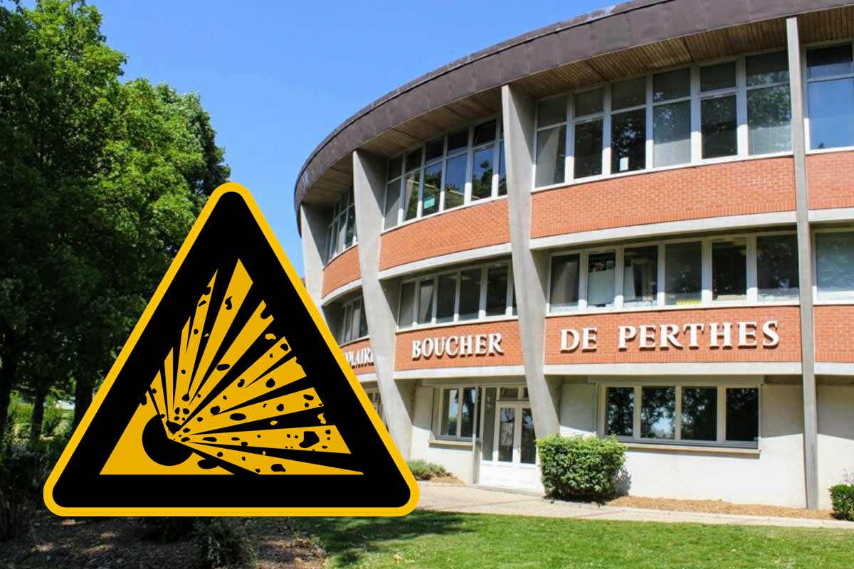 Détonations et panique au lycée Boucher-de-Perthes d'Abbeville
