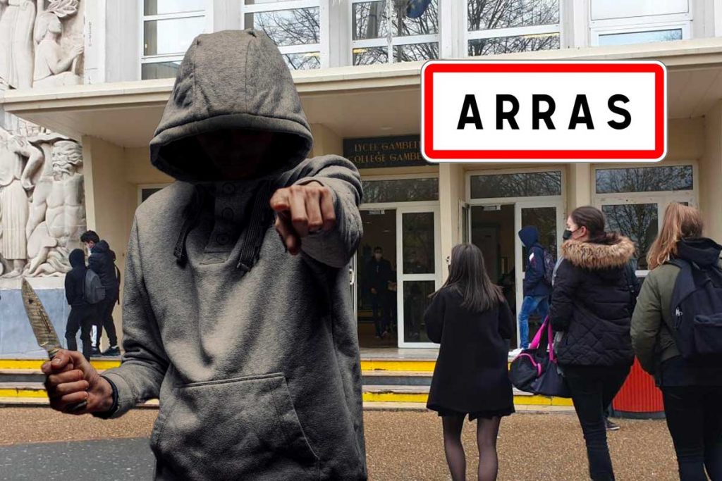enseignant poignardé Arras