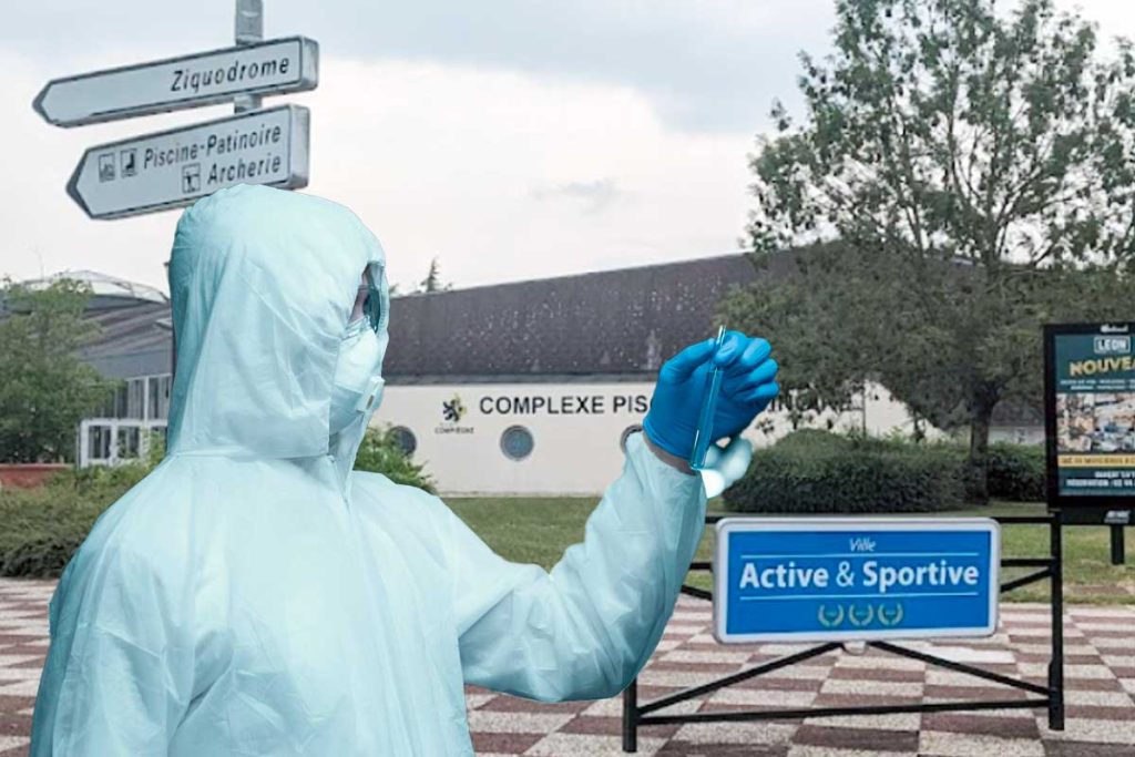 evacuation de la piscine a compiegne