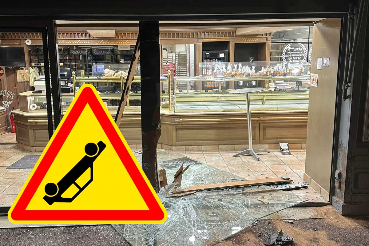 voiture fracasse une boulangerie lamorlaye