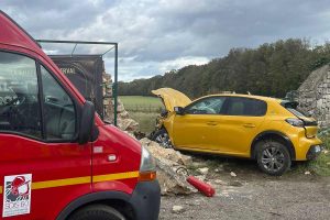 accident à la chapelle en serval