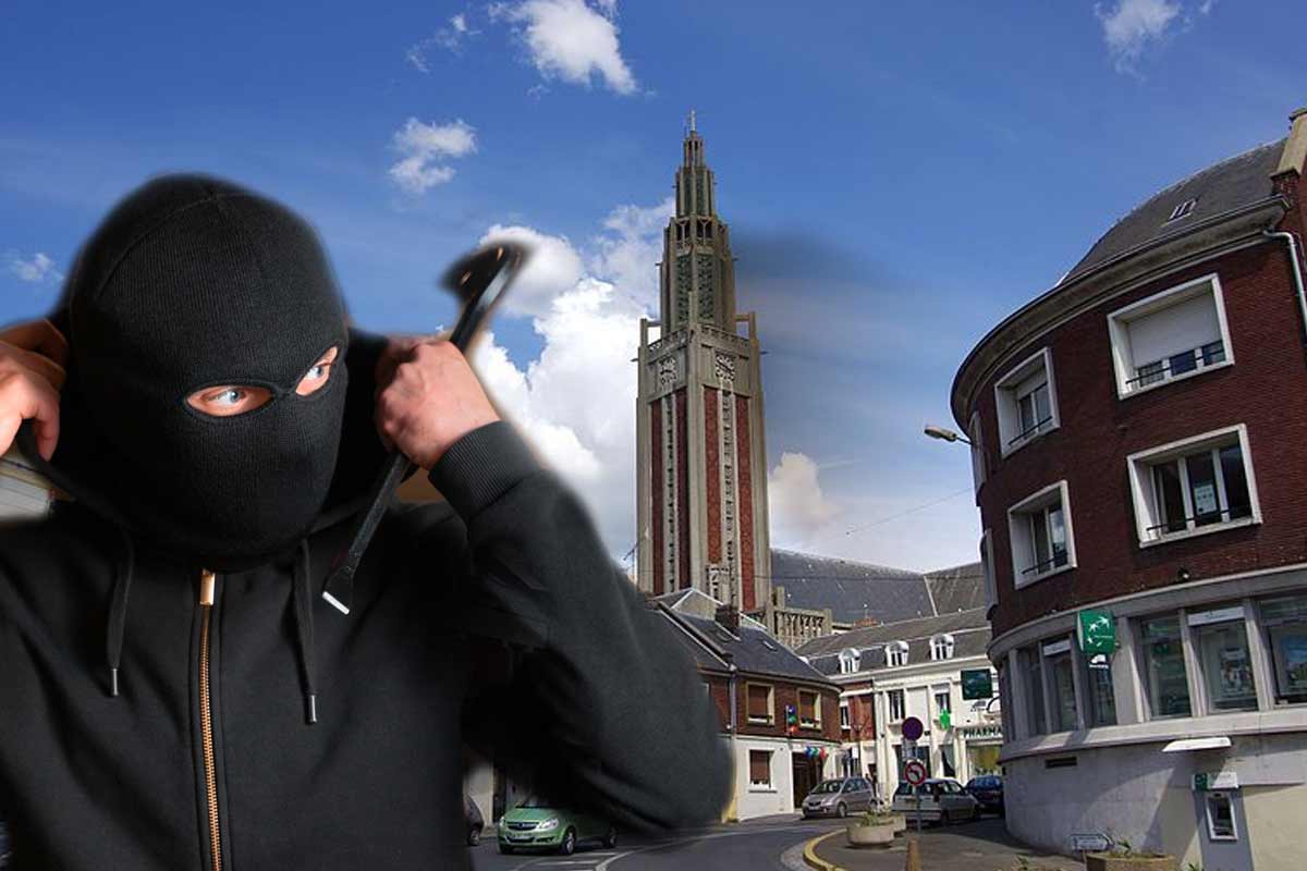 cambrioleur pris en flagrant délit a roye