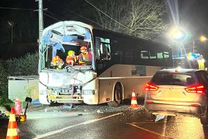 accident bus à Lachapelle aux pots