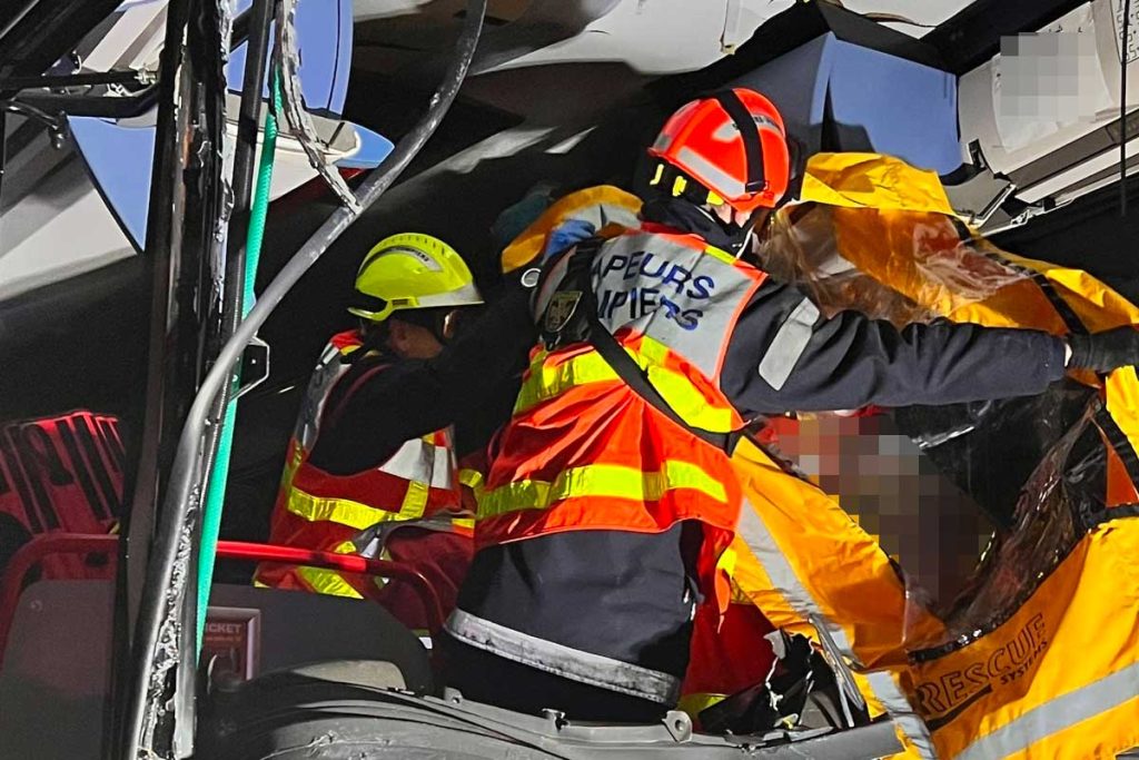 accident bus lachapelle aux pots