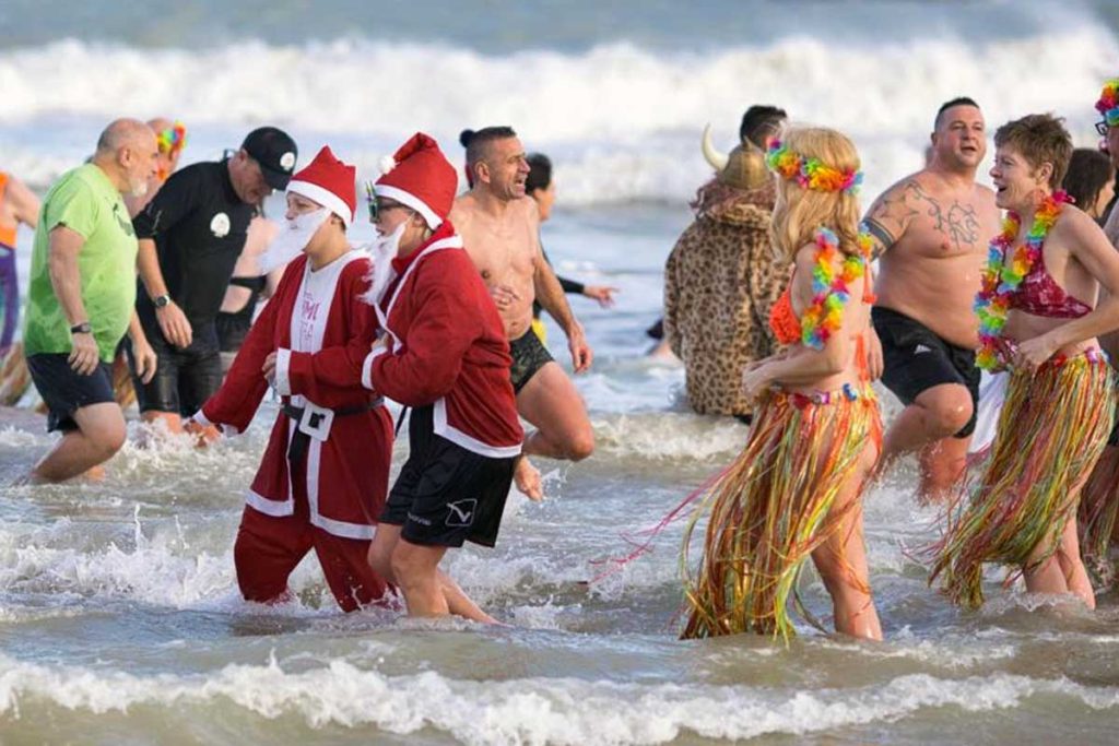 baignade nouvel an mers les bains