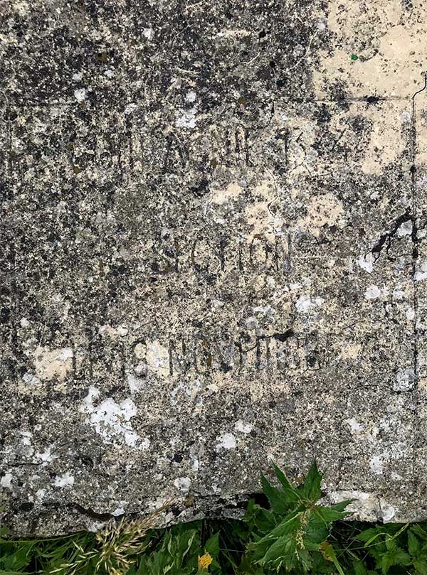 bunker montdidier inscription