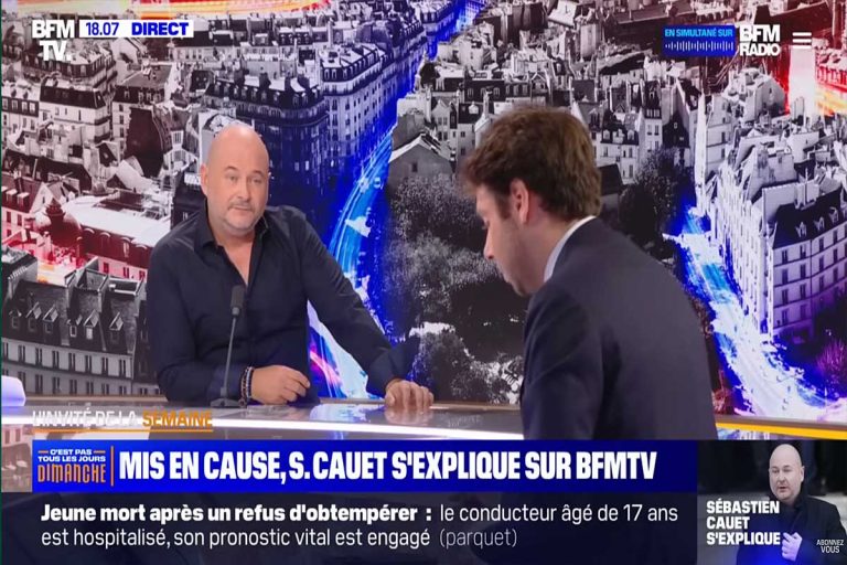 cauet bfmtv viol