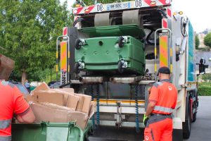cycliste renverse par camion poubelle amiens