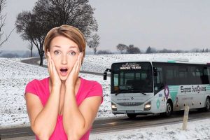 transport scolaire neige