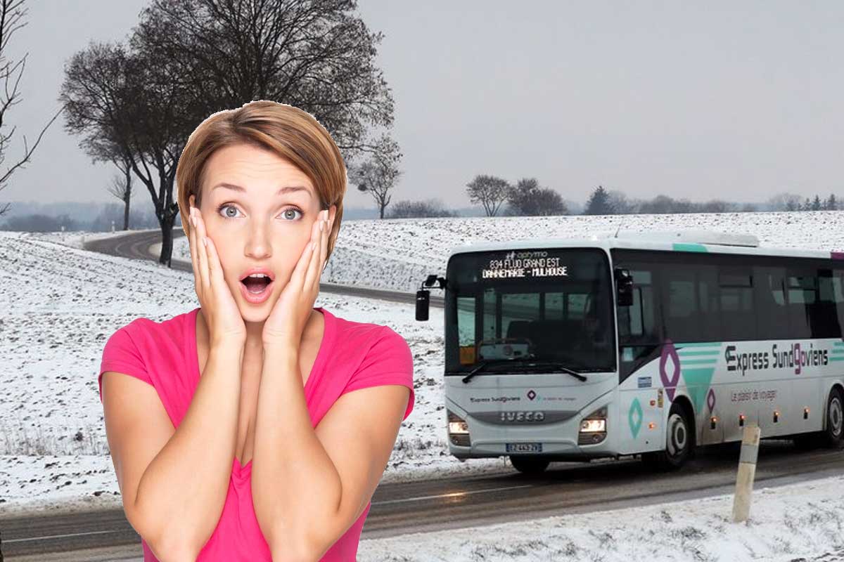 transport scolaire neige