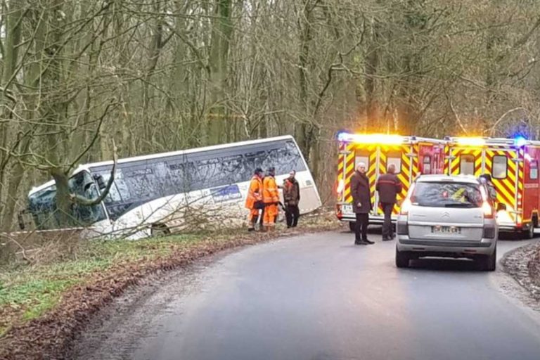 Accident de bus scolaire briot