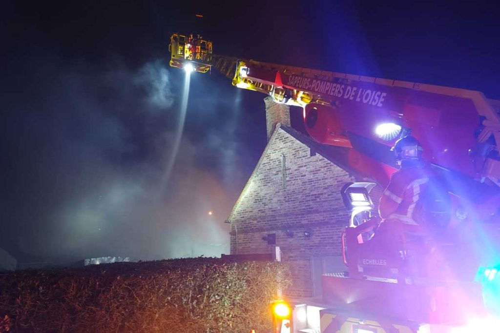 incendie sainte genevieve pompiers