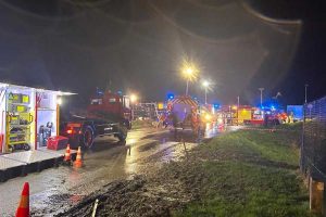 pompier decede accident camion