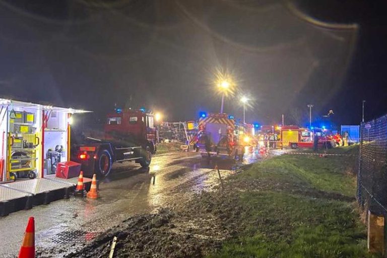 pompier decede accident camion