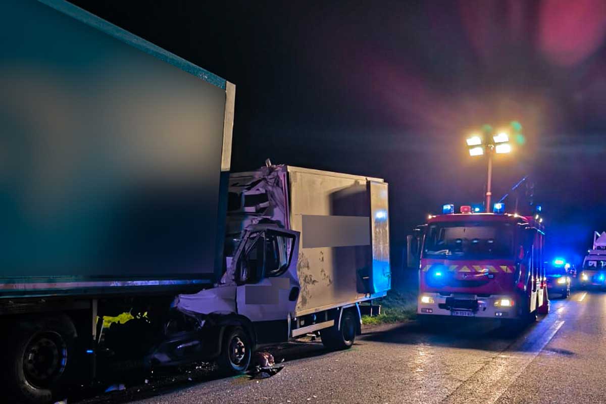 accident a1 francieres