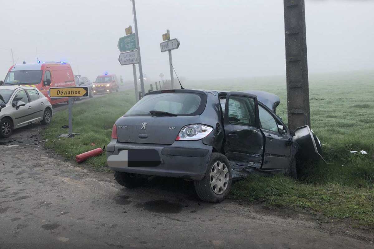 accident bergues sur sambre