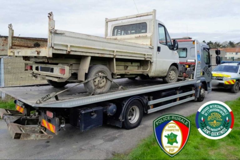 camion benne saisie omissy