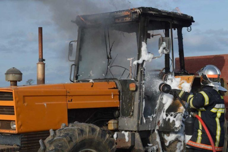 incendie tracteur aisne