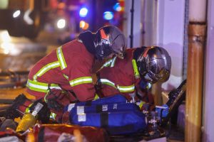 Un feu de cave a nécessité l'intervention rapide des sapeurs-pompiers dans un immeuble de Beauvais (Image SDIS60)