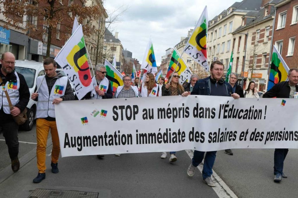 manifestation fonctions public amiens