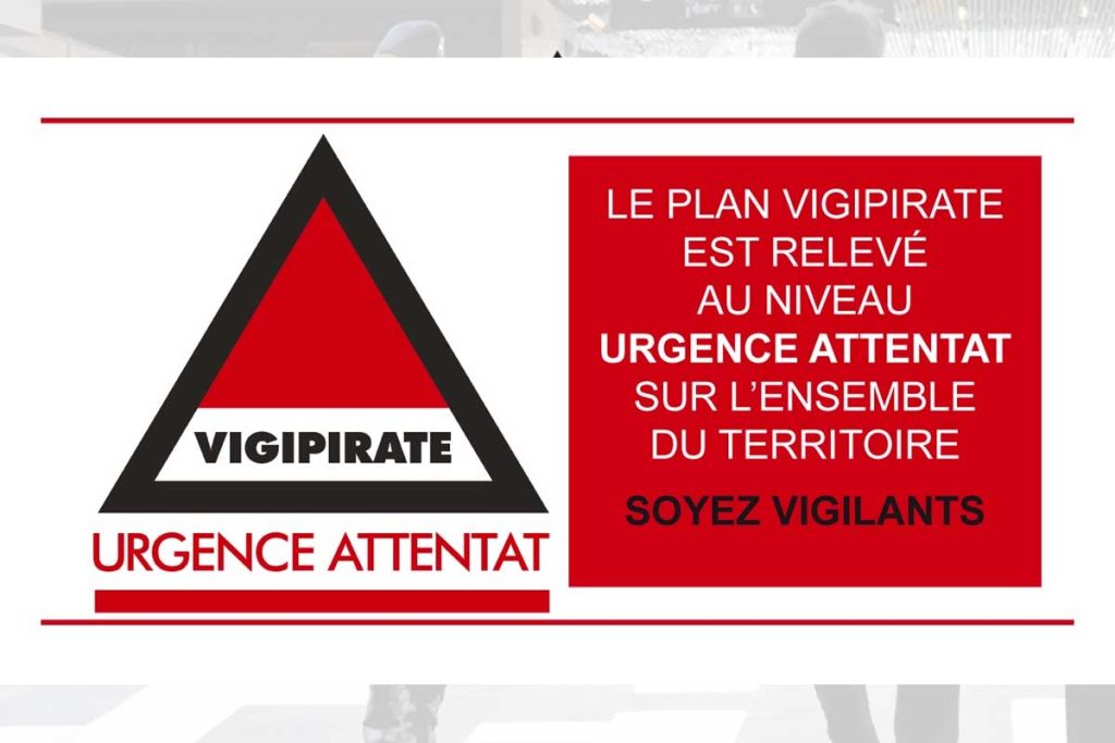 Plan Vigipirate : France en alerte maximale, niveau 