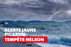 Tempête Nelson : Préparez-vous pour vents et pluies en Picardie
