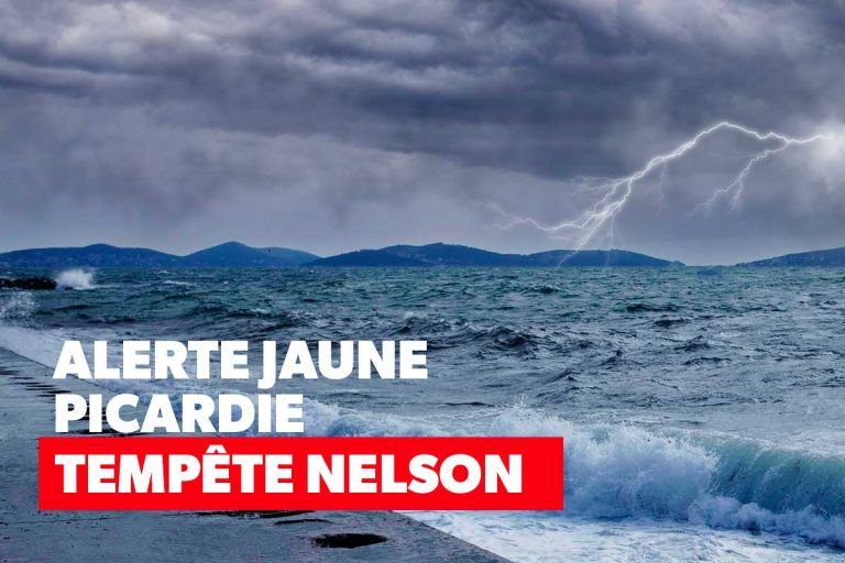 Tempête Nelson : Préparez-vous pour vents et pluies en Picardie