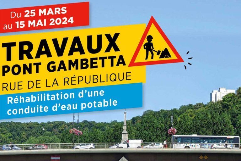 travaux Pont de la République Creil