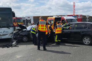 accident 3 vehicules peronne