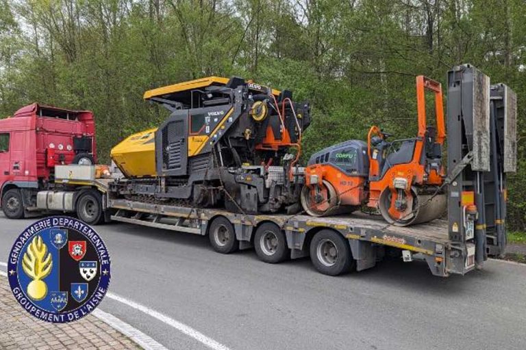 camion en exces de vitesse rn2