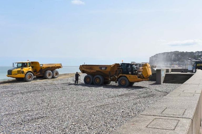travaux mers les bains