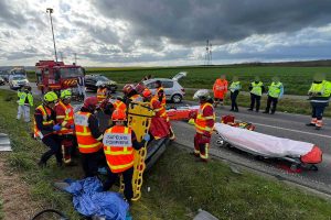 violente collision rd49