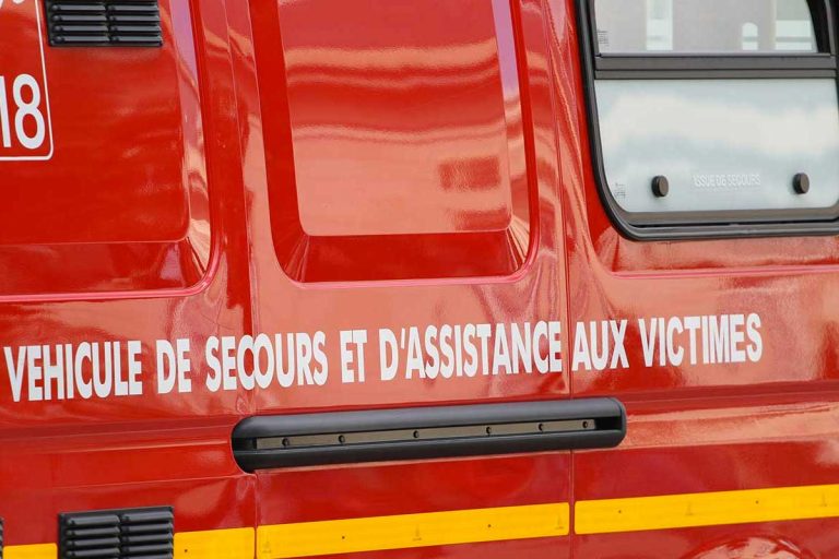 pompiers secours victime