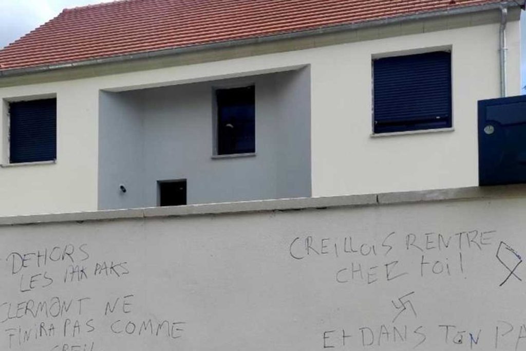 tags racistes clermont