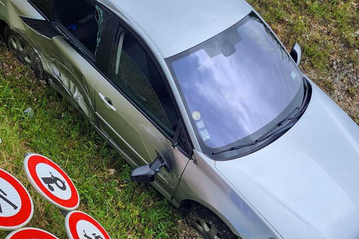 accident sur la rd901
