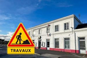 travaux gare de clermont
