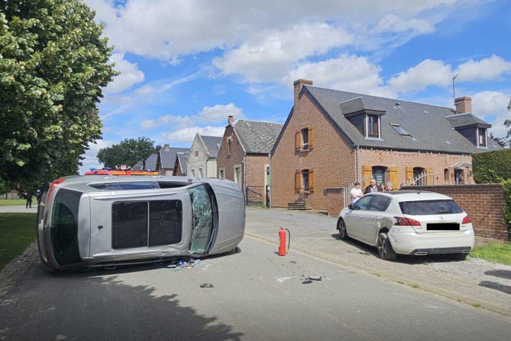 accident aisonville et bernoville