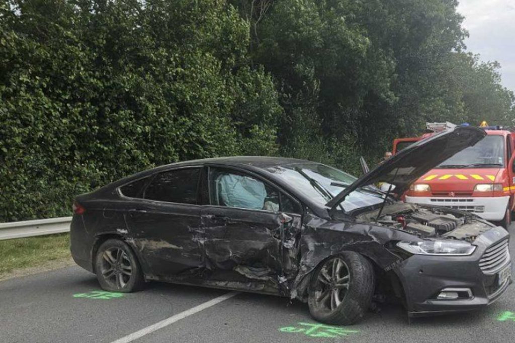 accident sur la rd946