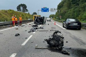 accident a16 camionette