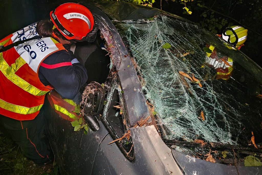 accident auneuil sdis60
