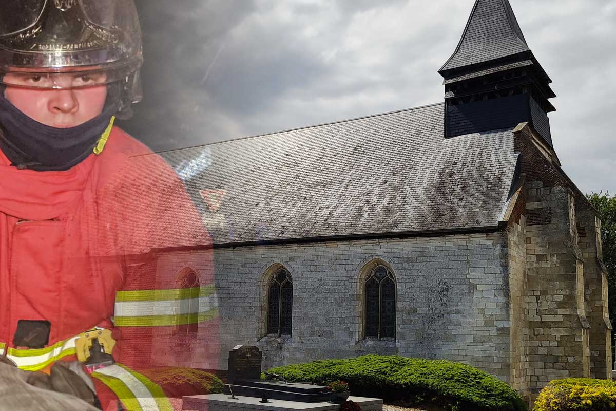 incendie de eglise courcelles sous moyencourt