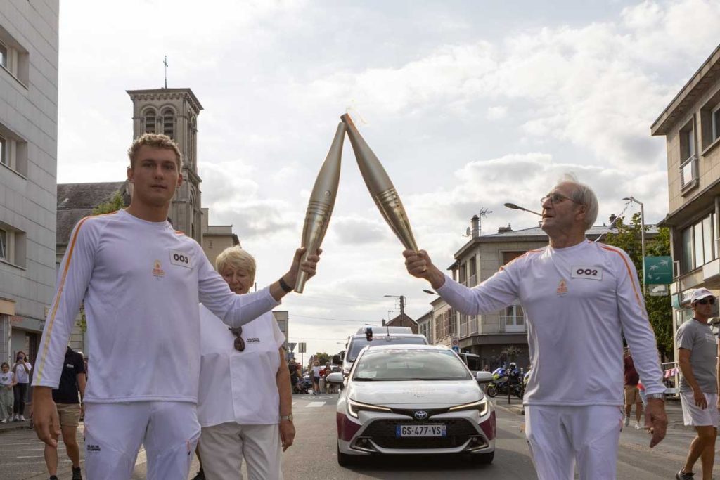 passage de flamme paralympique laon