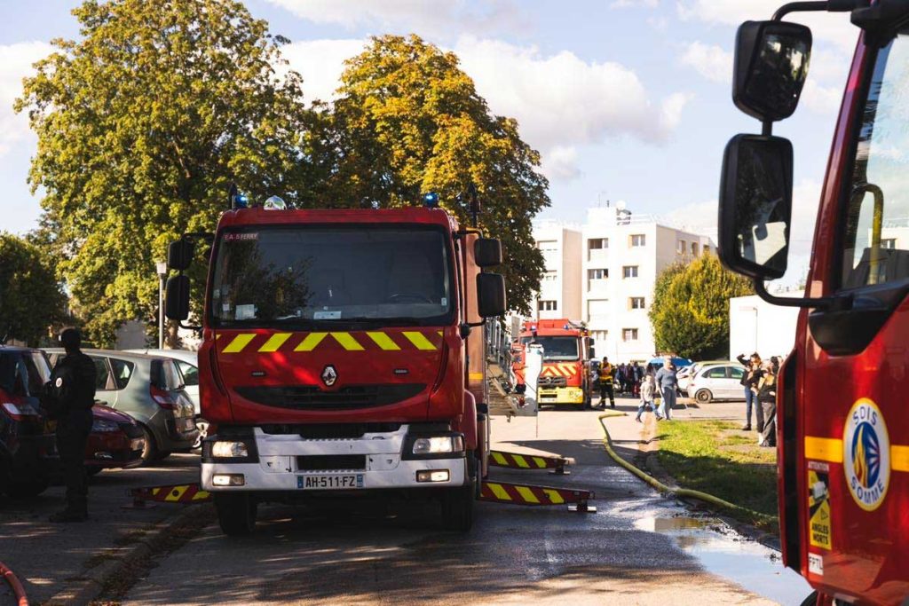 camion pompier amiens