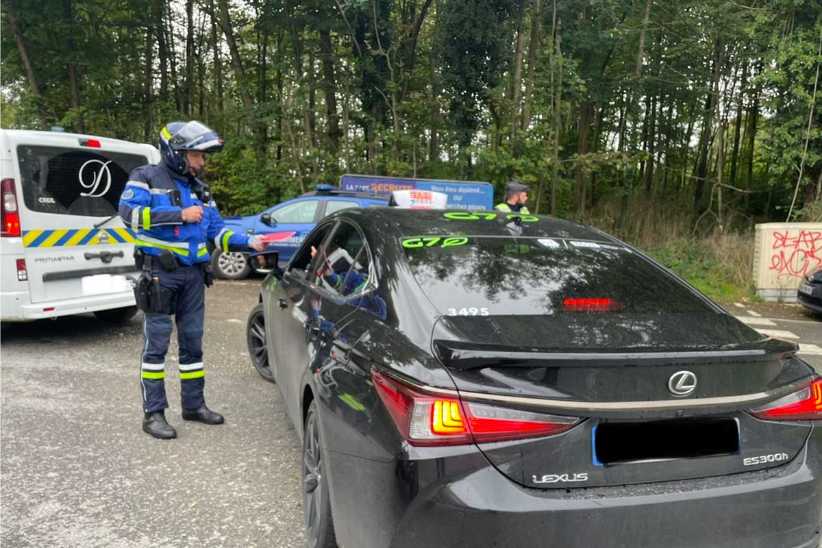 controle vtc gendarmerie oise