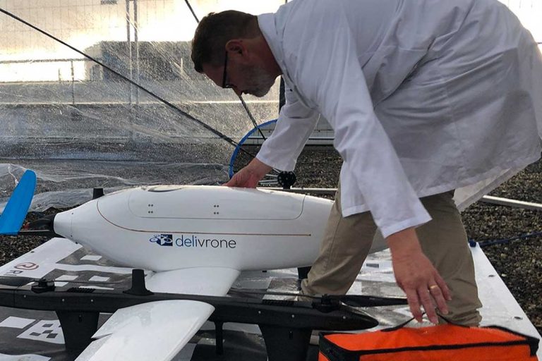 delivrone drone sante