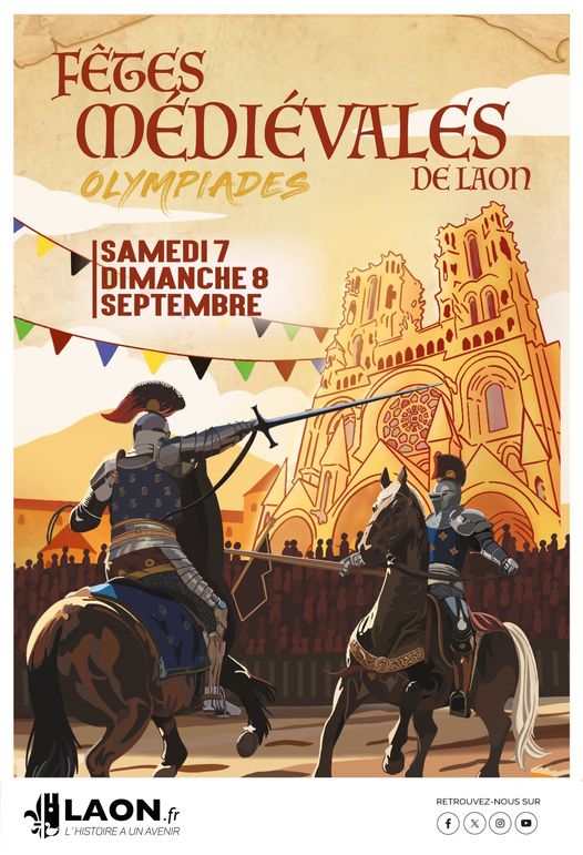 fetes medievales de laon 2024