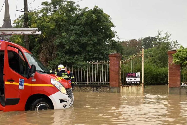 inondations aisne pompiers