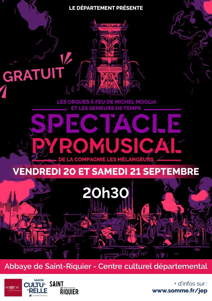 pyrotechnique abbaye saint riquier